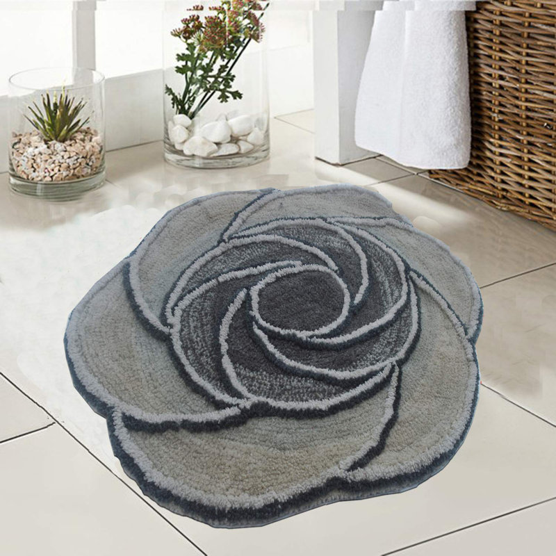 August Grove® Bolog ROSE BATH RUG Wayfair